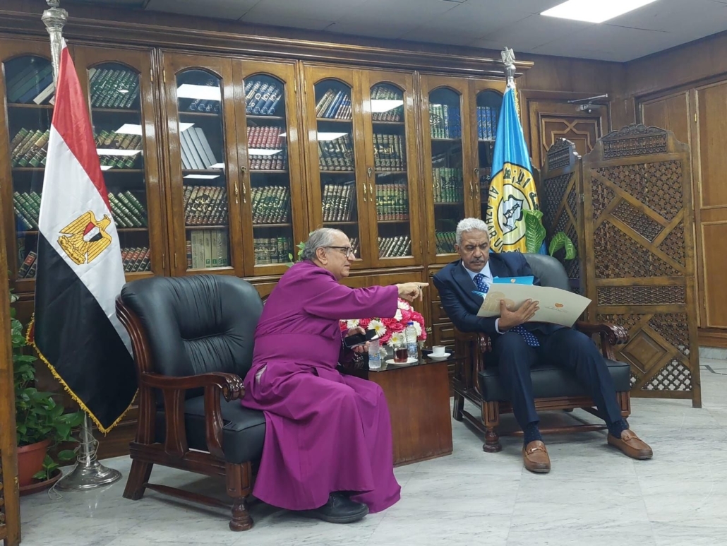 A visit to the University of Al-Azhar Al-Shareef - CCMUP