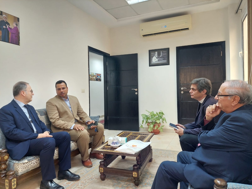 CCMUP Welcomes the President of the American University in Cairo - CCMUP